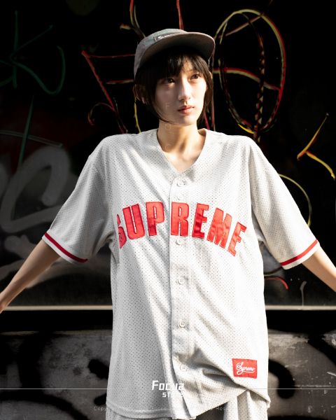 Supreme SS24 Week13 Baseball Jersey