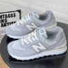 圖片 NEW BALANCE 574 灰色 麂皮 復古 女鞋 U574GBG