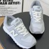 圖片 NEW BALANCE 574 灰色 麂皮 復古 女鞋 U574GBG