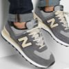 圖片 NEW BALANCE 574 深灰色 麂皮 復古 女鞋 U574LGG-D