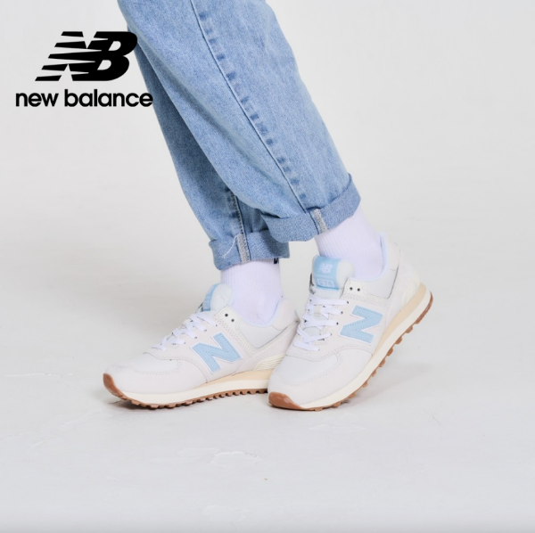 圖片 NEW BALANCE 574 寶寶藍 麂皮 復古 女鞋 WL574QA2