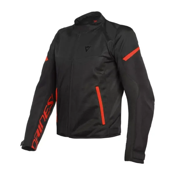 圖片 『嘉義Riderment萊德曼騎士部品』Dainese 丹尼斯 BORA AIR TEX JACKET 黑紅 夏季透氣防摔衣