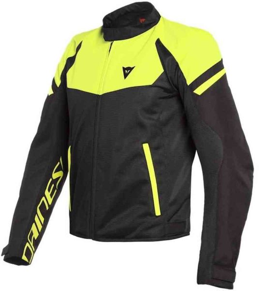 圖片 『嘉義Riderment萊德曼騎士部品』Dainese 丹尼斯 BORA AIR TEX JACKET 黑黃 夏季透氣防摔衣