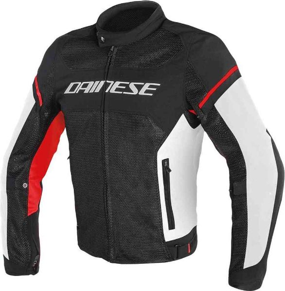 圖片 『嘉義Riderment萊德曼騎士部品』Dainese 丹尼斯 AIR FRAME D1 TEX JACKET 黑白紅 防摔衣