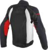 圖片 『嘉義Riderment萊德曼騎士部品』Dainese 丹尼斯 AIR FRAME D1 TEX JACKET 黑白紅 防摔衣