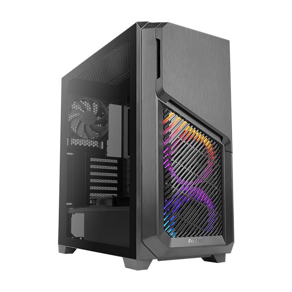 圖片 Antec DP502 FLUX 黑 顯卡長40/CPU高17.5/創新風流架構/支援5.25玻璃透側/ATX