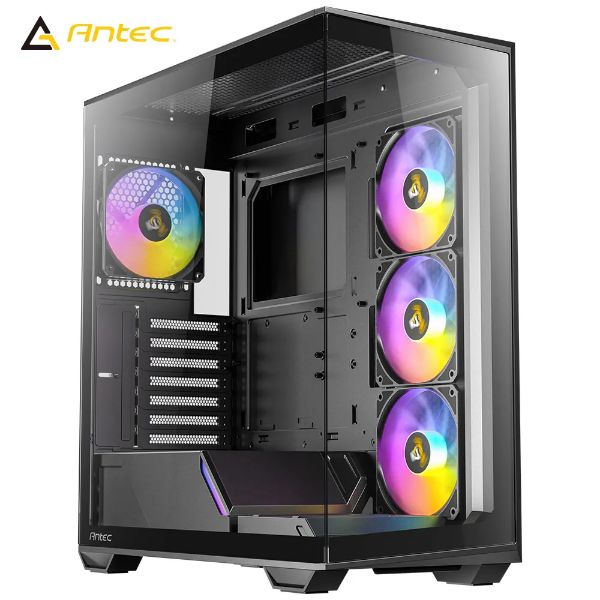 圖片 Antec C3 ARGB 黑 顯卡長41.5/CPU高16/全景玻璃透側/ATX