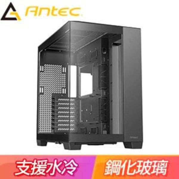 圖片 Antec C8 Black 顯卡長44/CPU高17.5/分艙設計/全景玻璃透側/E-ATX