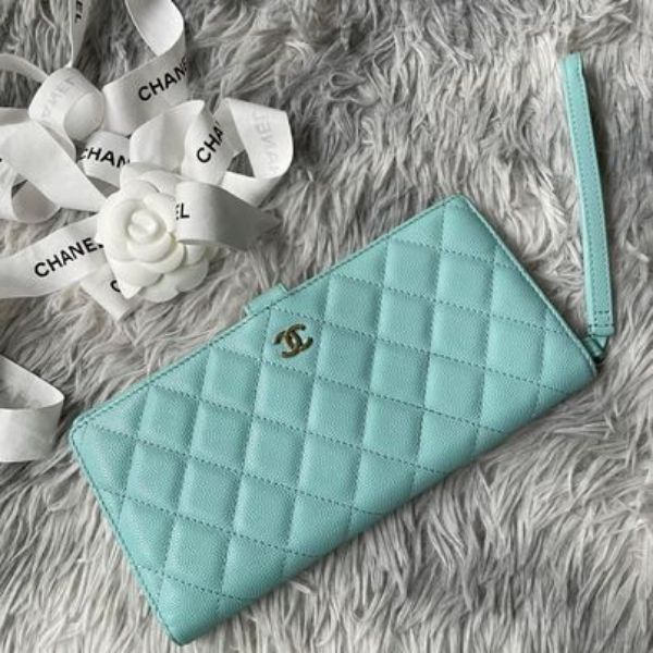 圖片 Tiffany藍金荔枝手腕包