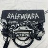 圖片 【哈極品】二手品 《Balenciaga 巴黎世家 黑色塗鴉款CITY機車包/手提肩背包/斜背包》