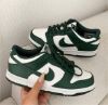 圖片 Nike Dunk Low Team Green 白綠色 綠色 墨綠色 皮革 成人款 DD1391-101/預購