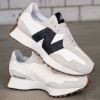 圖片 NEW BALANCE 327 米白黑 麂皮 皮革 復古慢跑鞋 WS327GD