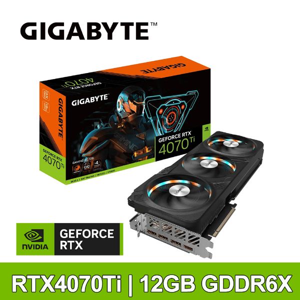 圖片 技嘉 RTX 4070 Ti GAMING OC 12G 顯示卡 GV-N407TGAMING OC-12GD