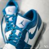 Air Jordan 1 Low Industrial Blue 工裝藍 藍 白 喬丹 一代 籃球鞋 男款 FN5214-141