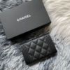 圖片 Chanel 黑金荔枝皮boy信封卡包
