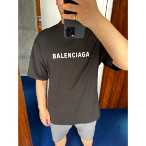 圖片 Balenciaga 巴黎世家 經典 字母logo 設計 短袖T恤上衣