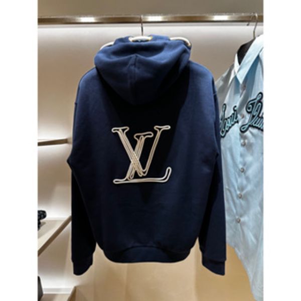 圖片 Louis Vuitton LV 經典 背後大logo 帽t