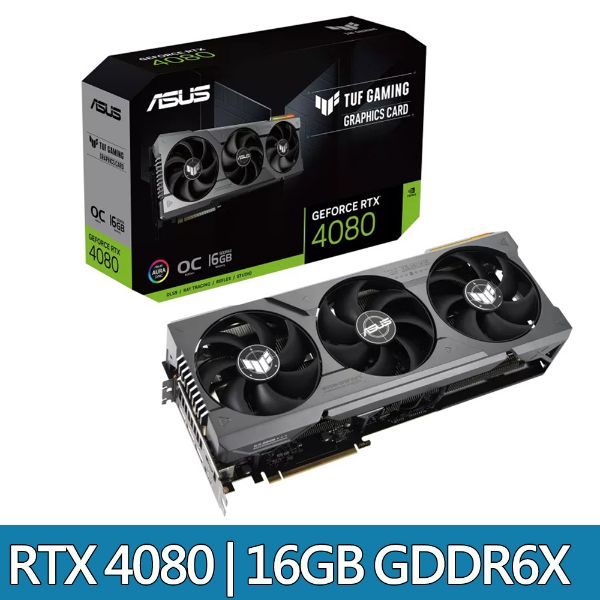 圖片 ASUS華碩 TUF Gaming RTX 4080 16GB GDDR6X 顯示卡