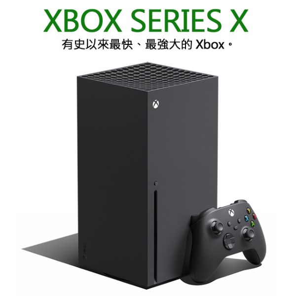 圖片 【Microsoft 微軟】Xbox Series X 1TB 主機(RRT-00020) 台灣公司貨