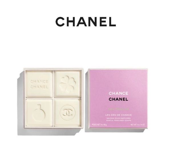 圖片 CHANEL CHANCE綠色氣息香氛限定香皂4x40 g