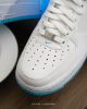 圖片 鞋教 Nike Air Force 1 '07 "White Aquarius Blue" 水瓶藍 白藍 天空藍 北卡藍 FQ4296-100