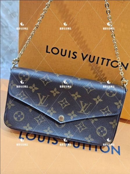 圖片 LV M61276 M81896 Félicie Pochette 老花 三合一 woc   