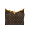 圖片 Louis Vuitton Carryall PM 帆布飾邊肩背包(M46203-咖)