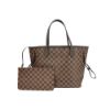 圖片 Louis Vuitton Neverfull MM 棋盤格帆布托特包(N40599-咖)