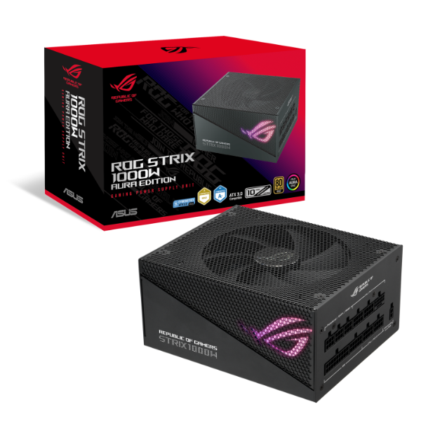 圖片 華碩 ROG STRIX 1000W AURA Edition 雙8/金牌/全模組/ATX3.0(PCIe 5.0)