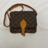 圖片 【哈極品】二手品《 Louis Vuitton LV vintage款 老花字紋 掀蓋式斜背包》