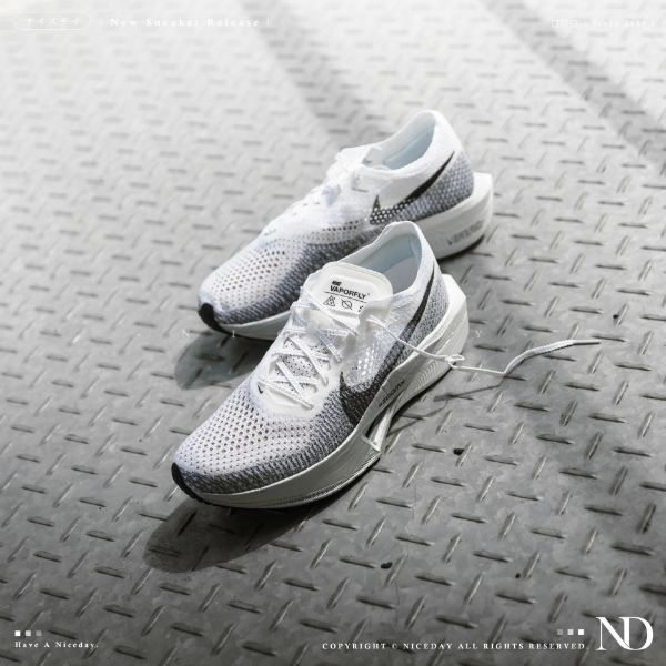 NICEDAY 現貨 NIKE ZOOMX VAPORFLY NEXT 慢跑鞋 熊貓 白 黑白 DV4129-100