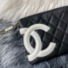 圖片 Chanel vintage絕版黑色康朋一字手包