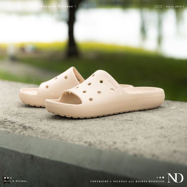 NICEDAY 現貨 Crocs Classic 洞洞鞋 經典隨心涼拖 拖鞋 粉色