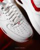 圖片 鞋教 預購 Nike Air Force 1 Low EVO "University Red" 白紅 血循環 撕裂勾 特殊版本 HF3630-100