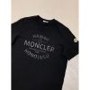 圖片 Moncler 經典 黑 白 二色字母Logo設計 短袖T恤上衣