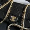 圖片 Chanel 黑金珍珠雙鏈條mini 