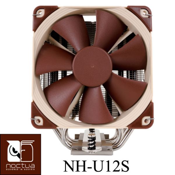 圖片 貓頭鷹 NH-U12S /5導管/NF-F12 PWM風扇/六年保/高15.8 薄型靜音散熱器