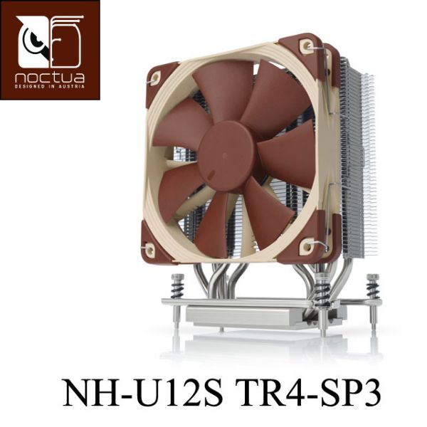 圖片 貓頭鷹 NH-U12S TR4-SP3 /5導管/NF-F12 PWM風扇/六年保/高15.8 靜音散熱器
