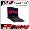 圖片 MSI Sword 17 HX B14VEKG-023TW 微星14代旗艦高效電競筆電/i7-14700HX/RTX4050 6G/16GB DDR5/1TB PCIe/17吋 FHD+ 165Hz/W11/RGB背光電競鍵盤🎈送保護套/滑鼠墊/鍵盤膜🎈