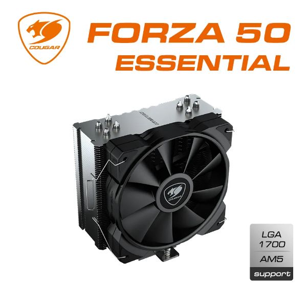 圖片  COUGAR FORZA 50 ESSENTIAL/4導管(6mm)/高15.5cm 散熱器