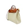 圖片 Hermes Herbag 31 展示品 帆布手提斜背包(咖/米)