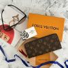 圖片 LOUIS VUITTON CLÉMENCE 紅色拉鍊長夾