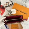 圖片 LOUIS VUITTON CLÉMENCE 紅色拉鍊長夾