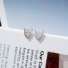 圖片 GUCCI TRADEMARK 心型商標耳環 925純銀 古馳