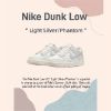 圖片 Nike Dunk Low GS 幻影奶茶灰 灰白色 灰綠勾勾 骨白色 奶油底 皮革 大童款 FB9109-109/預購