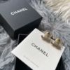 圖片 Chanel 21s淡金書包釦耳環