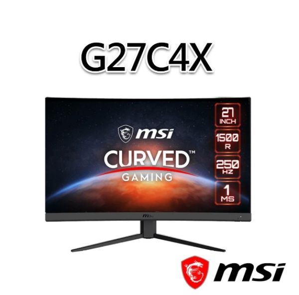 圖片 MSI_微星msi微星 G27C4X 27吋 曲面電競螢幕