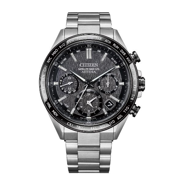 圖片 Citizen 星辰錶 百搭款鈦金屬光動能GPS衛星對時男錶 CC4058-67X