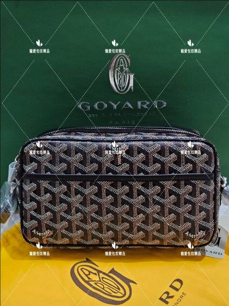 圖片 GOYARD Cap Vert 黑色相機包 斜背 記者包   