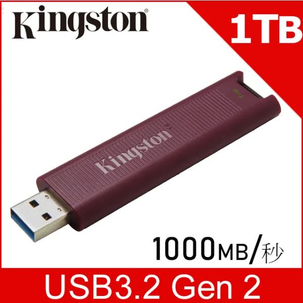 圖片 金士頓 Kingston DataTraveler Max Type-A USB3.2 Gen2 隨身碟 (DTMAXA/1TB)